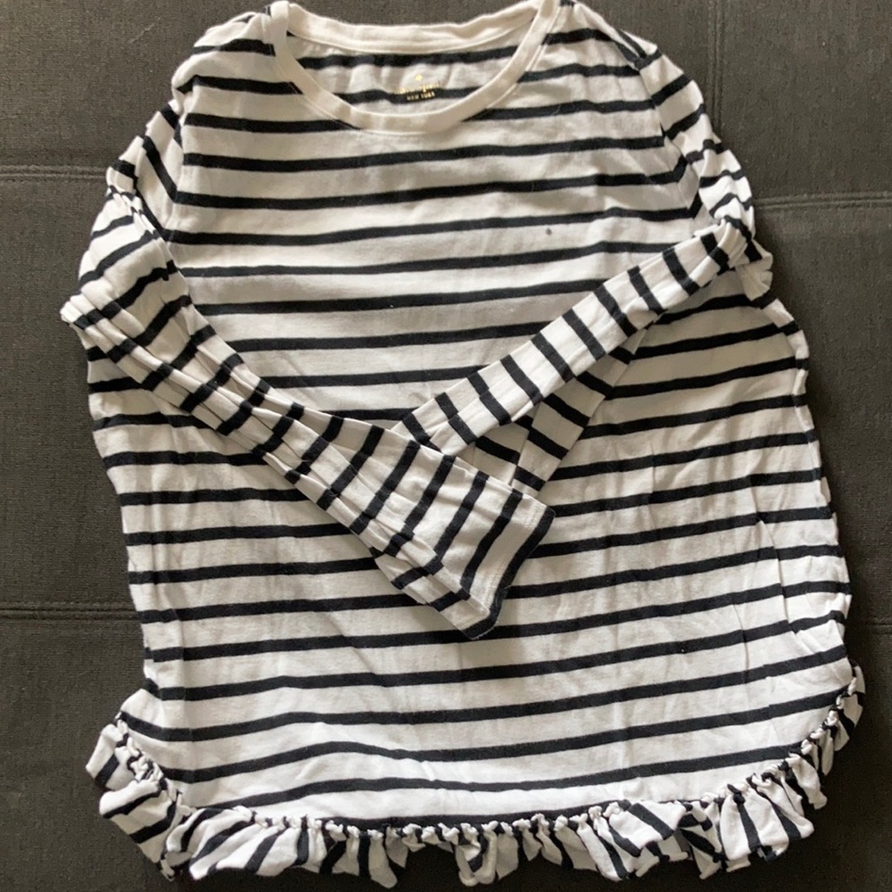 Black and white striped shirt